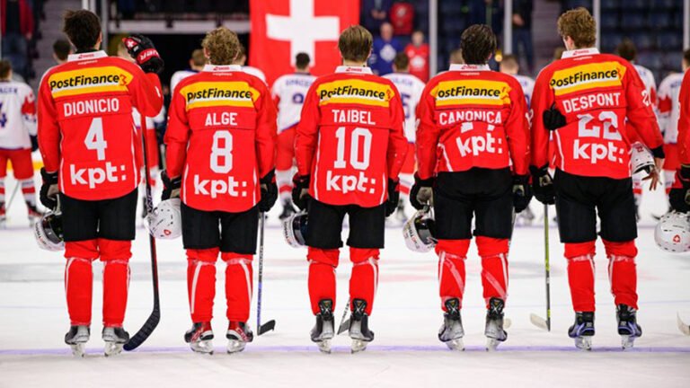 La selezione della squadra svizzera per i Mondiali Juniores Hockey