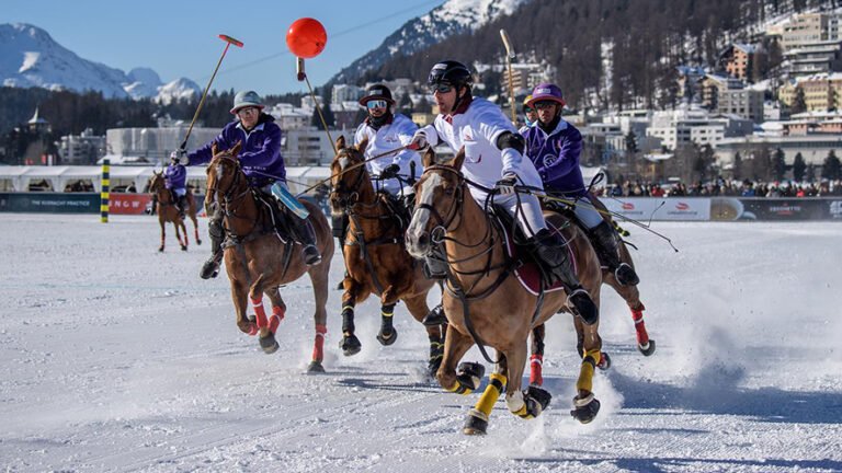 polo sulla neve