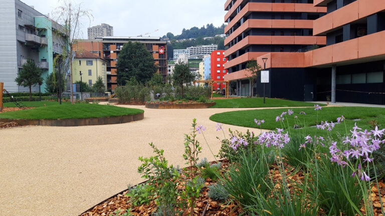 A Lugano il nuovo parco rionale in via Brentani a Molino Nuovo