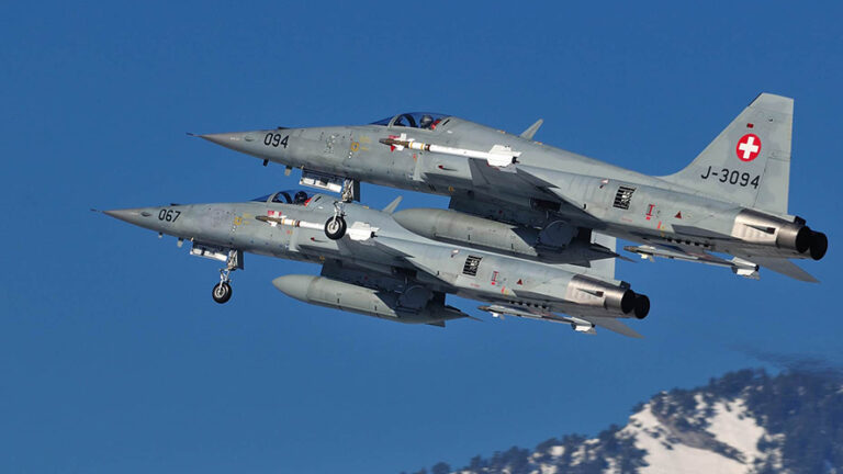 Le Forze aeree svizzere partecipano a un’esercitazione aerea multinazionale in Spagna