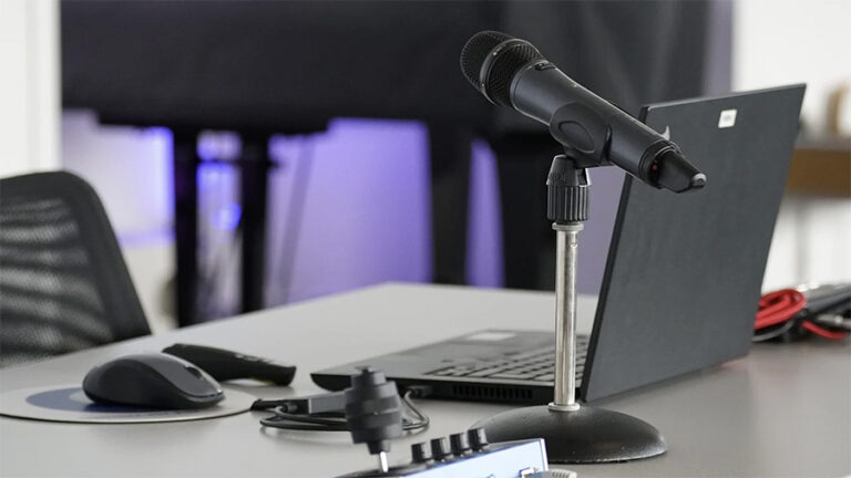 video computer microfono