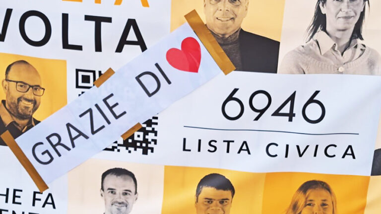 Elezioni a Ponte Capriasca: stravince la lista Civica 6946, Giovanni Quadrelli è sindaco