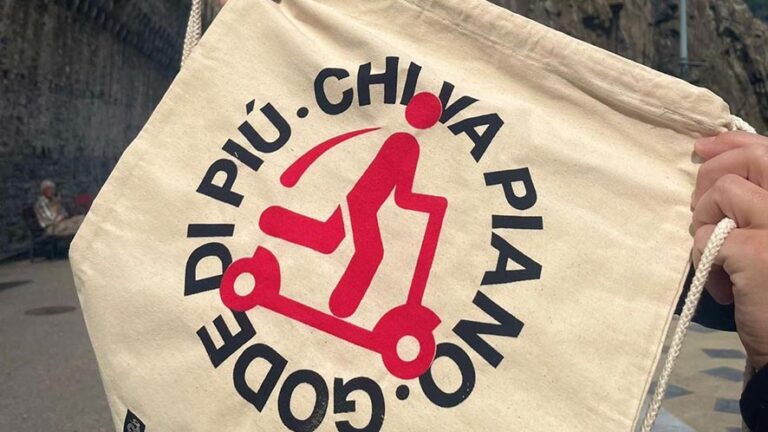 Bellinzona: la Polizia comunale per la campagna intitolata “Chi va piano, gode di più”