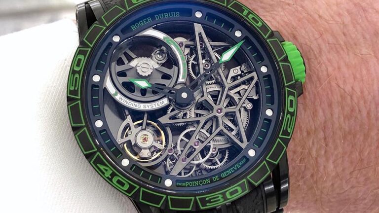 L’Excalibur Titanium Monotourbillon di Roger Dubuis, l’orologio del “meno essere di più”