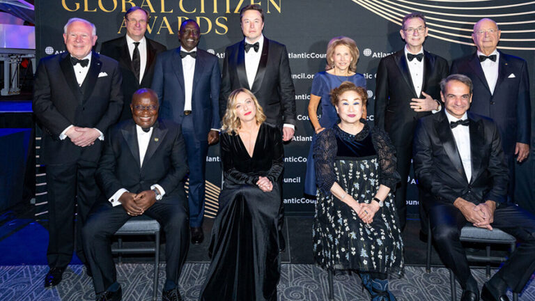 Tra Europa e USA: a Giorgia Meloni il “Global Citizen Award” dell’Atlantic Council