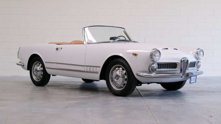 L’Alfa Romeo 2000 Spider Touring: un’icona senza tempo