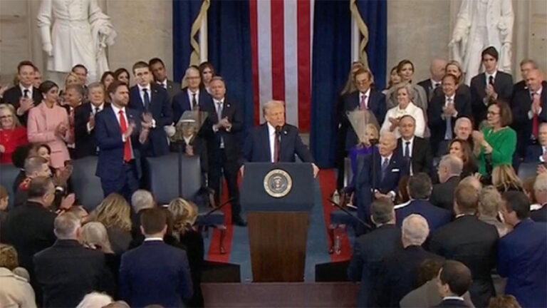 Il giuramento di Trump