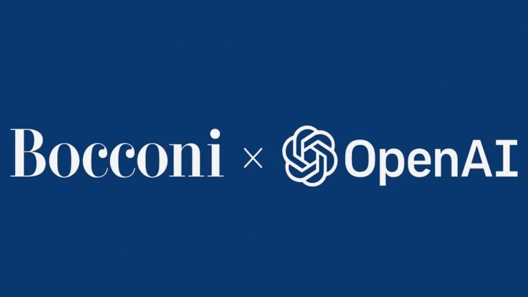 Bocconi e OpenAI: accordo per l’integrazione dell’IA nell’istruzione