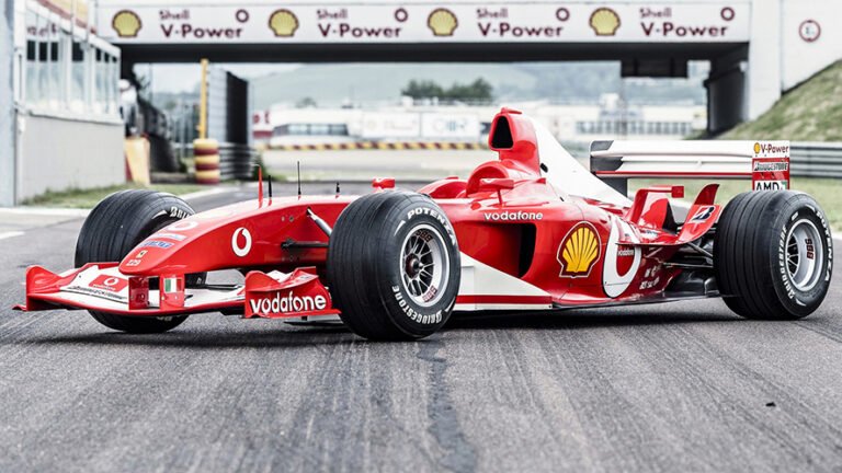 Ferrari F2003-GA di Michael Schumacher: un pezzo di storia in vendita in Svizzera