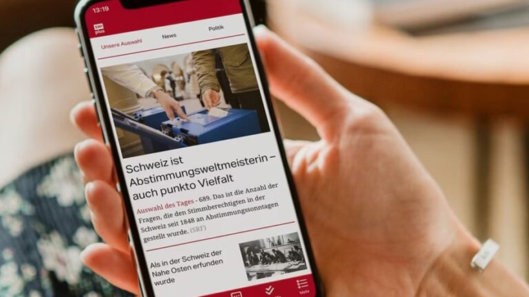 L’app SWIplus: il collegamento con la Svizzera