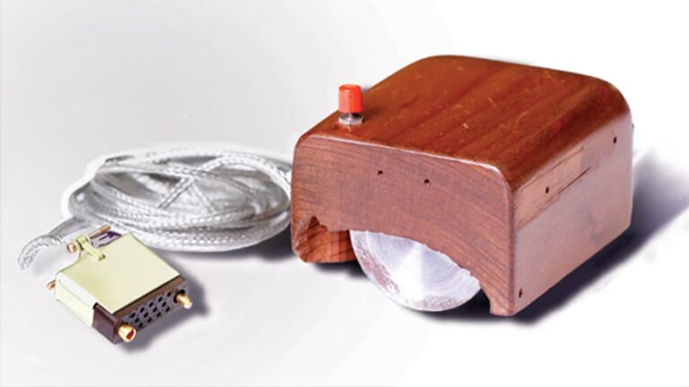Il primo mouse per Computer era di legno