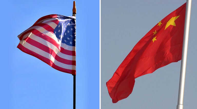 Bandiera USA Cina