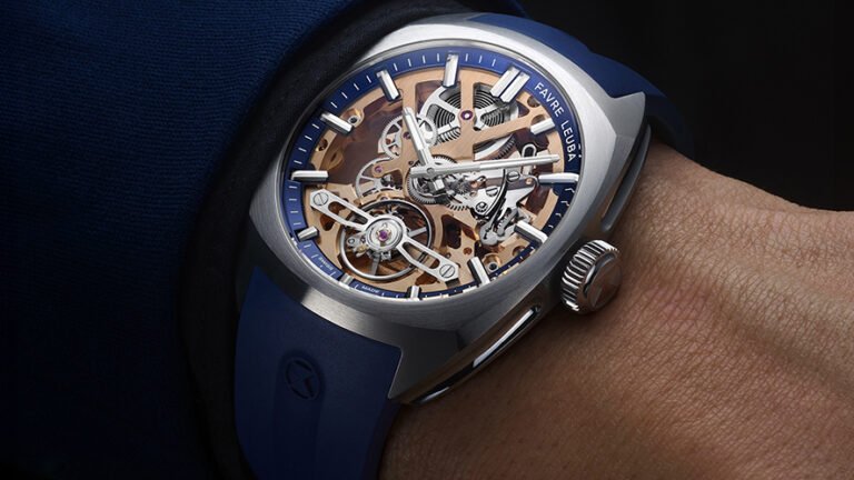 Chief Skeleton: un orologio completamente scheletrato di Favre Leuba