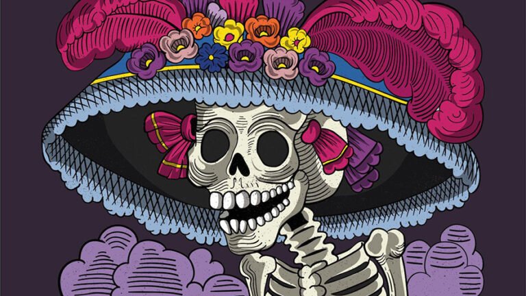 Come nasce un’icona pop? La Calavera messicana, un teschio in abiti da dama