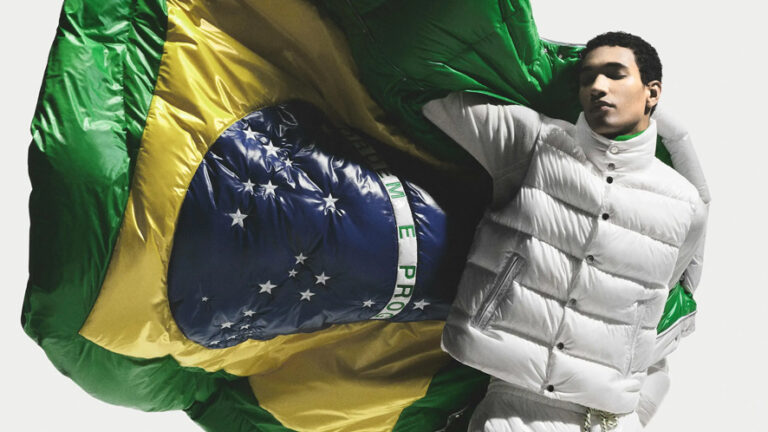 Team Brasile ai Giochi Invernali 2026: l’eleganza alpina di Moncler
