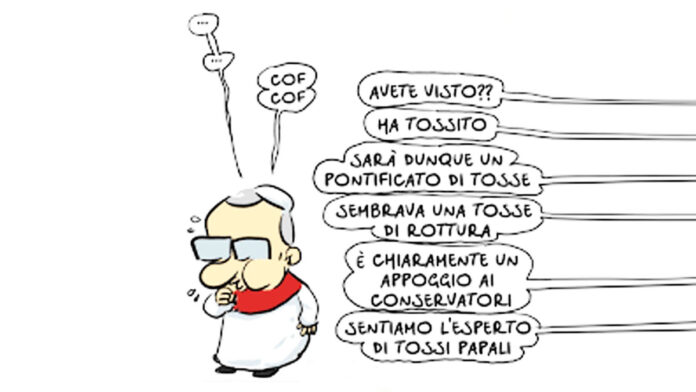 Pubblicate le vignette blasfeme e le immagini su Dio e il Papa… un dibattito