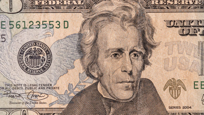 Il biglietto da venti dollari: la celebre Serie 2004 con Andrew Jackson