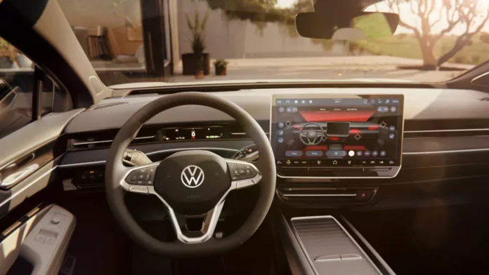 Photo copyright: Volkswagen, ID.7 interior