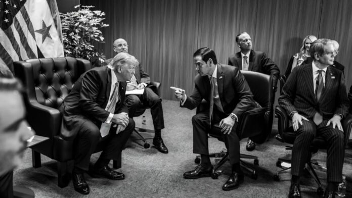 Photo courtesy: White House press gallery, Trump and Marco Rubio, nato summit 2026 july-8-2026 https://www.whitehouse.gov/gallery/nato-summit-2026-july-8-2026/ Photo courtesy: White House press gallery, Trump and Marco Rubio, nato summit 2026 july-8-2026
