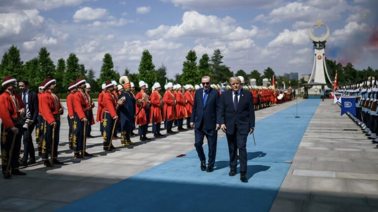 Photo courtesy: Official account @Potus on instagram, President Trump with President Recep Tayyip Erdoğan, Ankara, Turkey, hoinews.ch